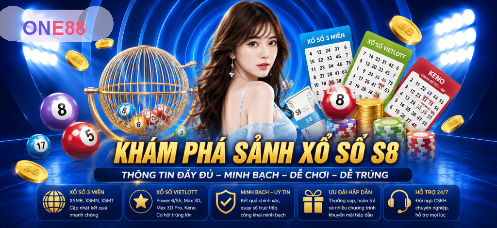 Xổ Số ONE88 – Dự Đoán Con Số, Kết Quả Minh Bạch Và Kinh Nghiệm