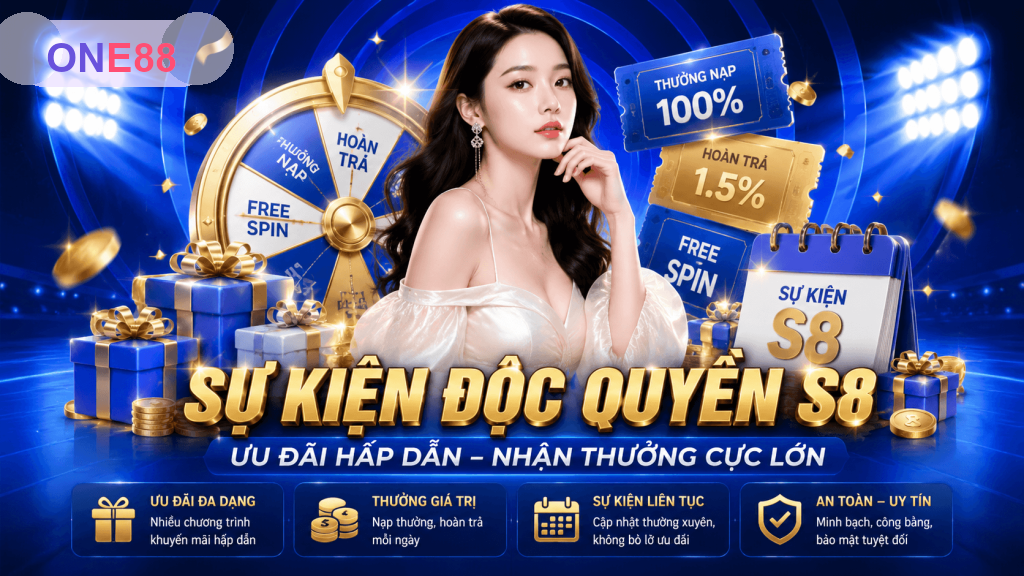 Khuyến Mãi ONE88 – Ưu Đãi Hội Viên, Vòng Quay Và Thưởng Hấp Dẫn