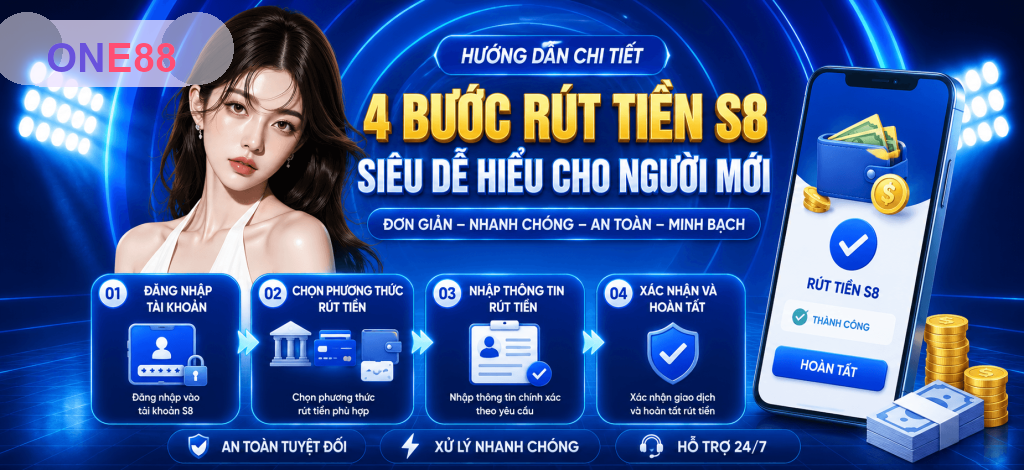 Rút Tiền ONE88 – Hướng Dẫn Giao Dịch An Toàn Và Dễ Thao Tác