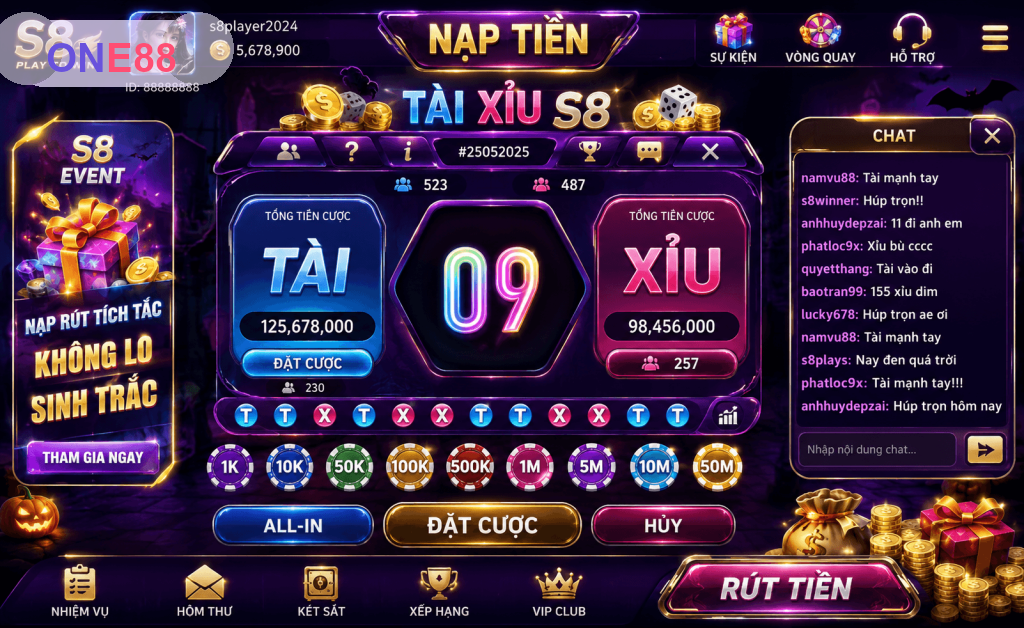 Tài Xỉu ONE88 – Trò Chơi Xúc Xắc Online, Luật Chơi Và Kinh Nghiệm